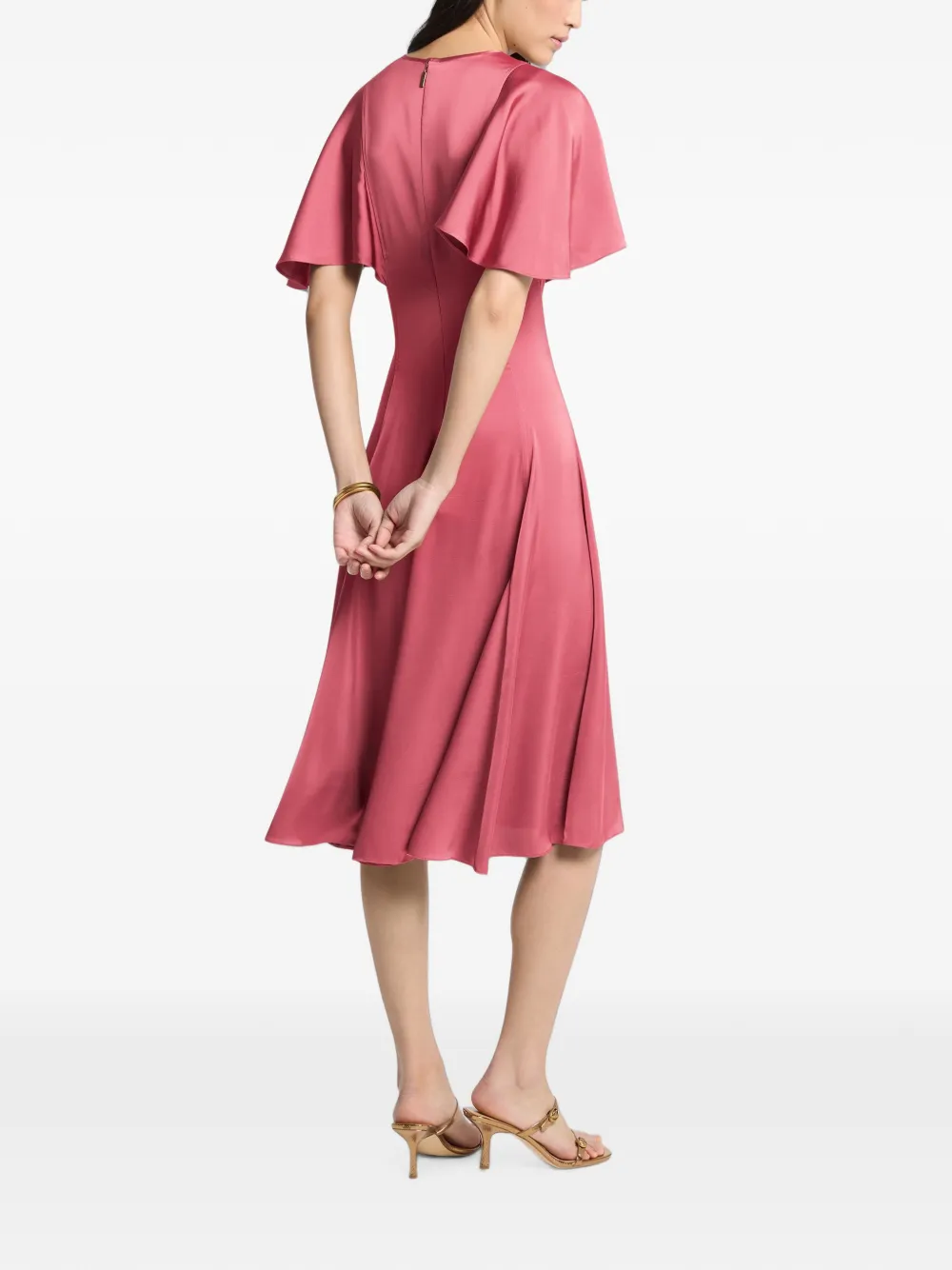 Michael Kors Mini-jurk met capemouwen Roze