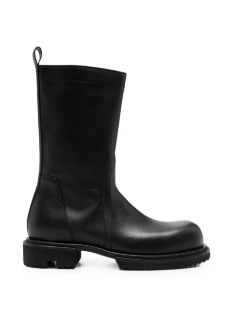 Rick Owens side-zip leather boots