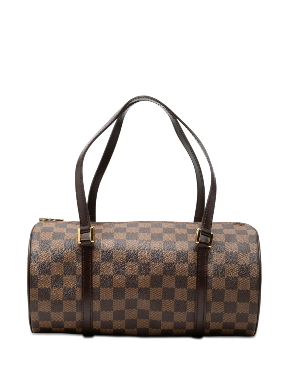 Louis Vuitton Pre-Owned Borsa a mano Papillon 30 in tela Damier Ebène 2005 - Marrone