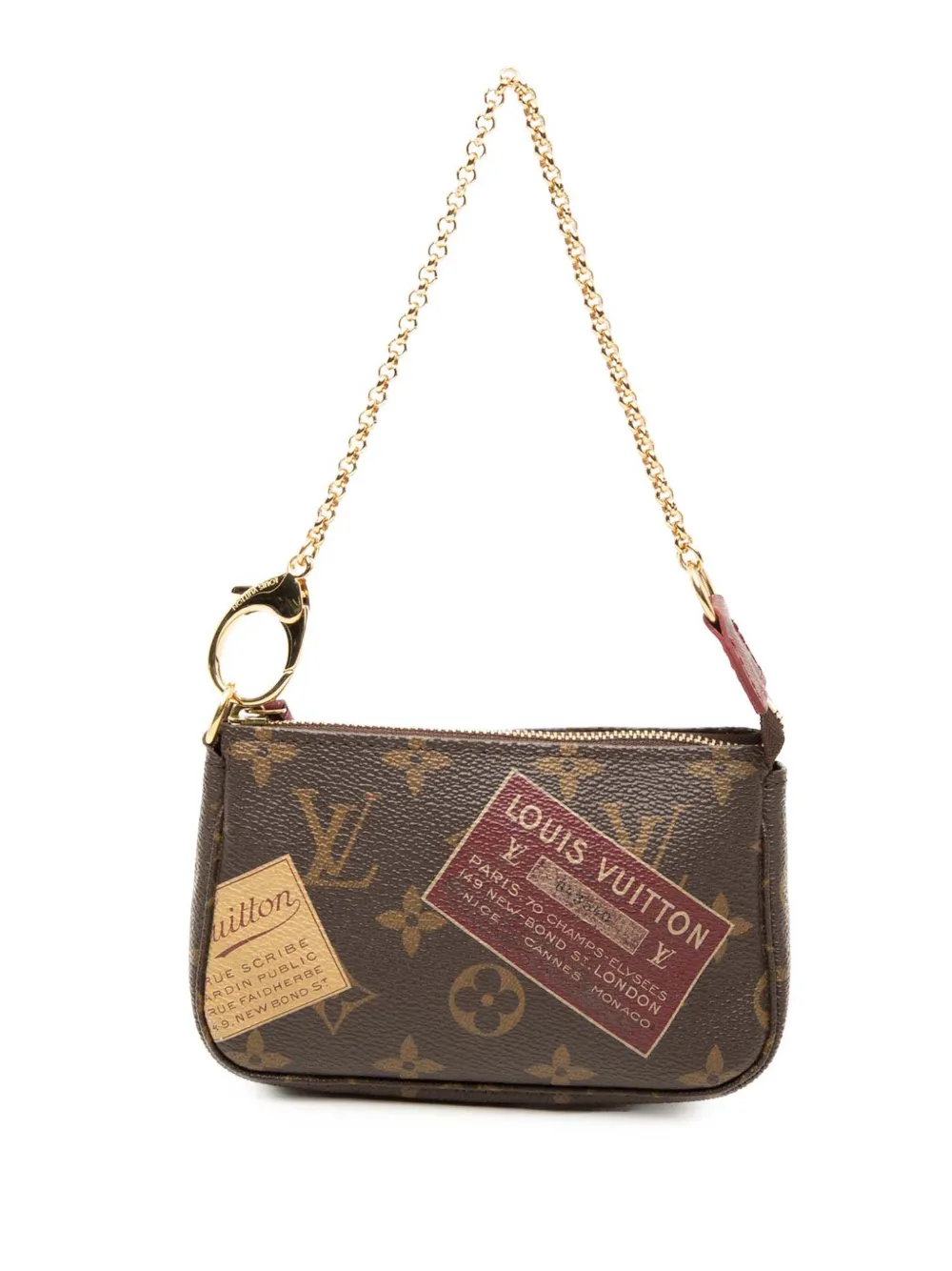 Louis Vuitton Pre-Owned Pochette Trunks & Bags Mini mini con monogramma 2009 - Marrone