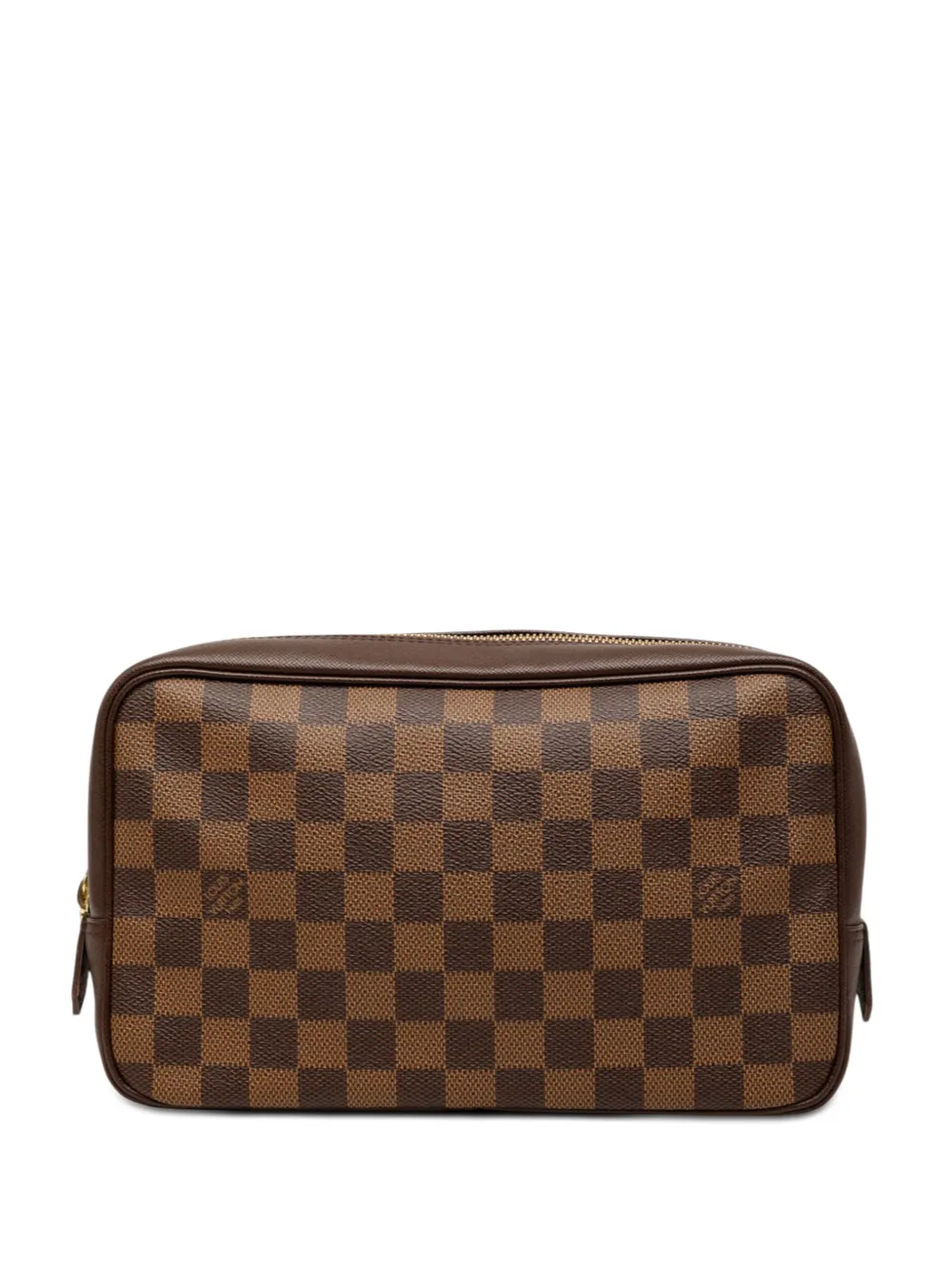 Louis Vuitton Pre-Owned Trousse Toilette 25 in tela Damier Ebène 2001 - Marrone
