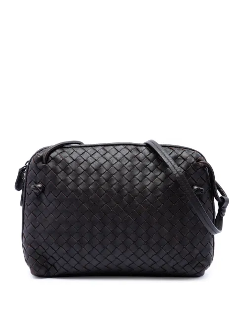 Bottega Veneta Pre-Owned 2012-2026 Nappa Intrecciato Nodini crossbody bag
