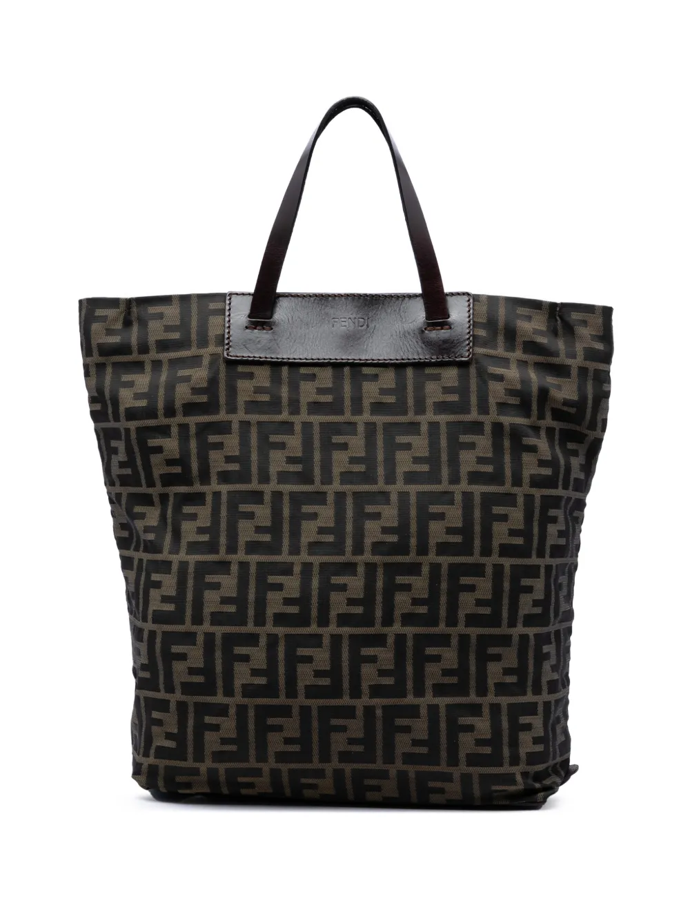 Fendi Pre-Owned Borsa tote in tela con motivo Zucca 2000-2010 - Marrone