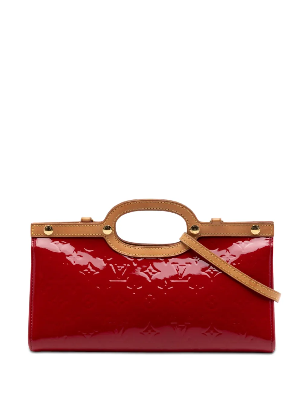 Louis Vuitton Pre-Owned 2011 Vernis Roxbury Drive Satchel-Tasche mit Monogramm - Rot