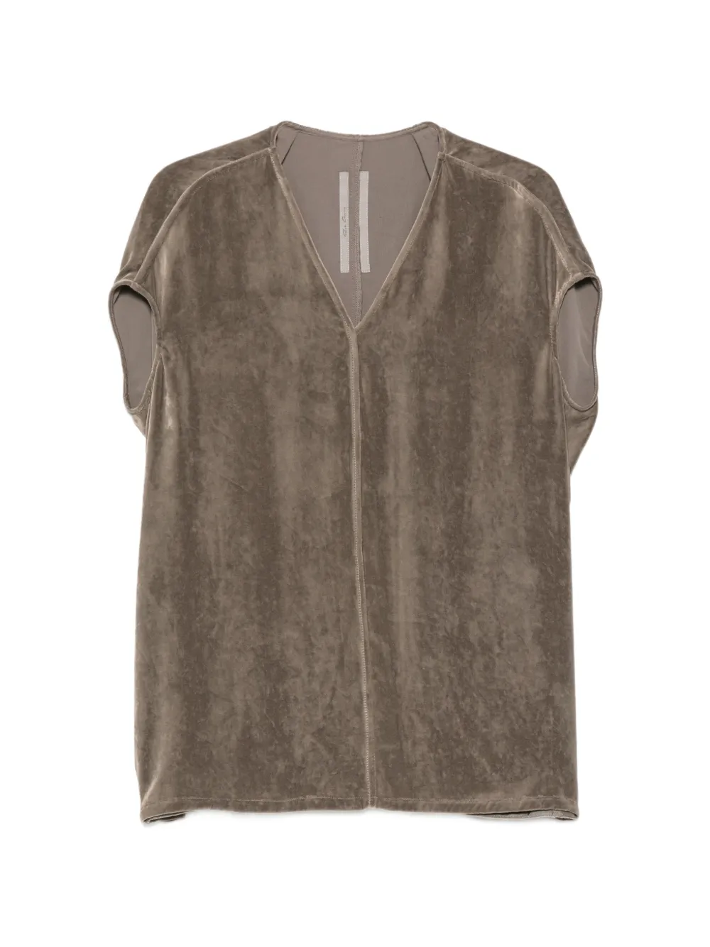 Rick Owens V-neck blouse - Toni neutri