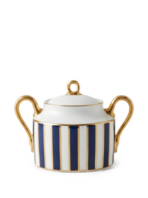 GINORI 1735 Impero Amadeus striped sugar bowl