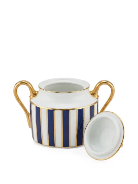 GINORI 1735 Impero Amadeus striped sugar bowl