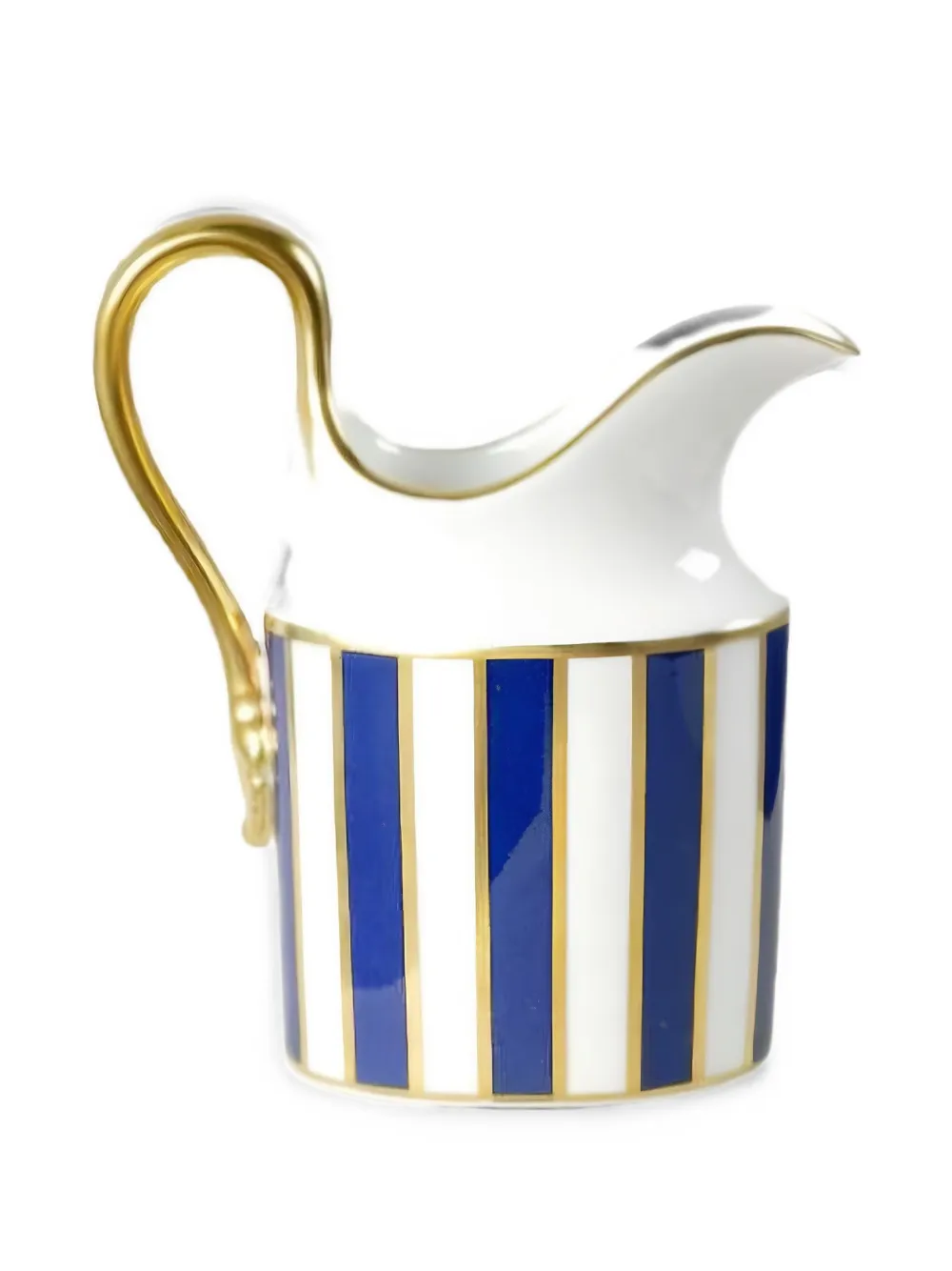 GINORI 1735 Impero Amadeus striped jug - Bianco