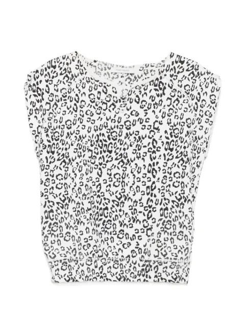 Balmain Pre-Owned 2010s leopard-pattern T-shirt