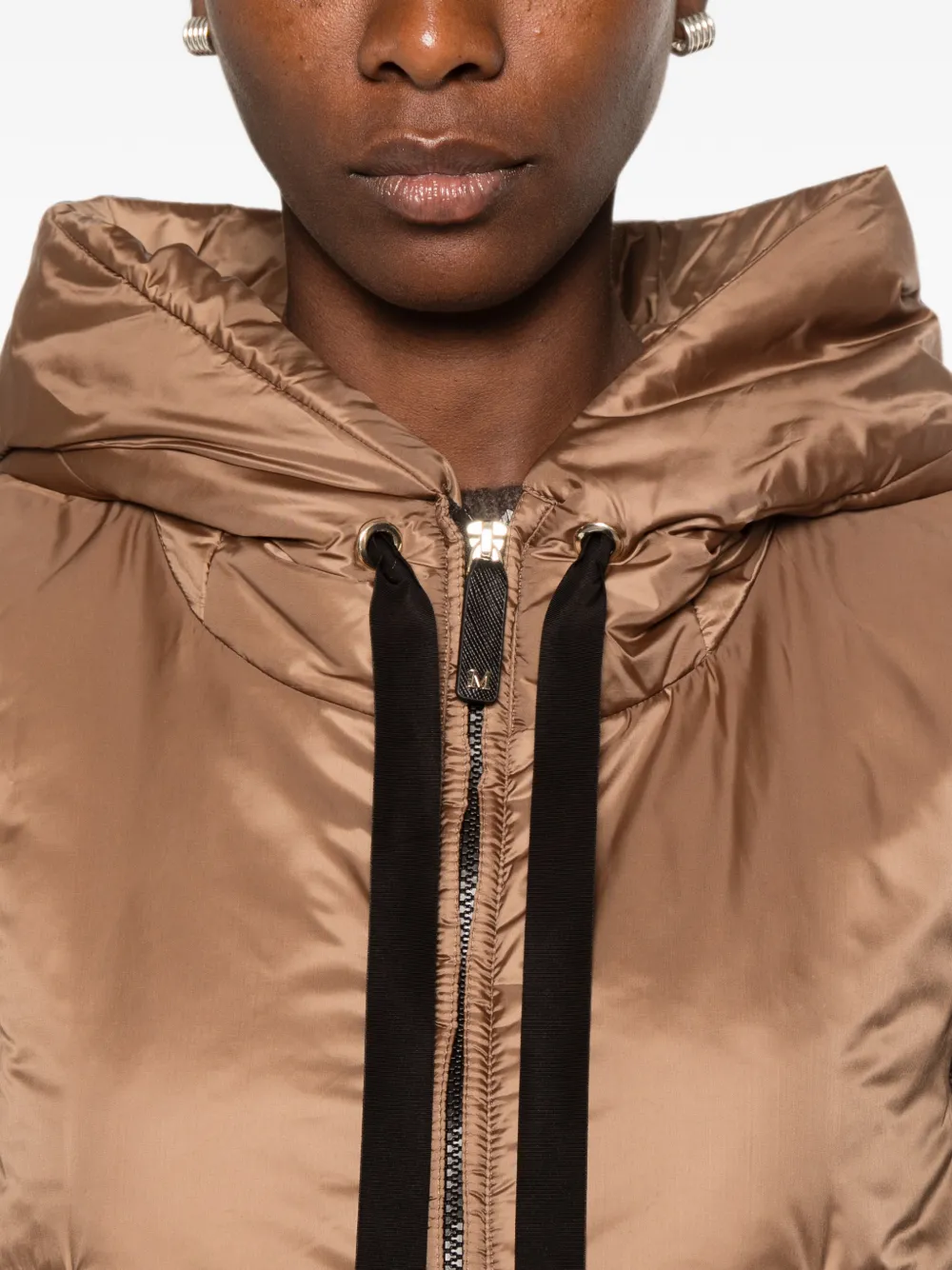 Max Mara Greengo gewatteerde top Bruin