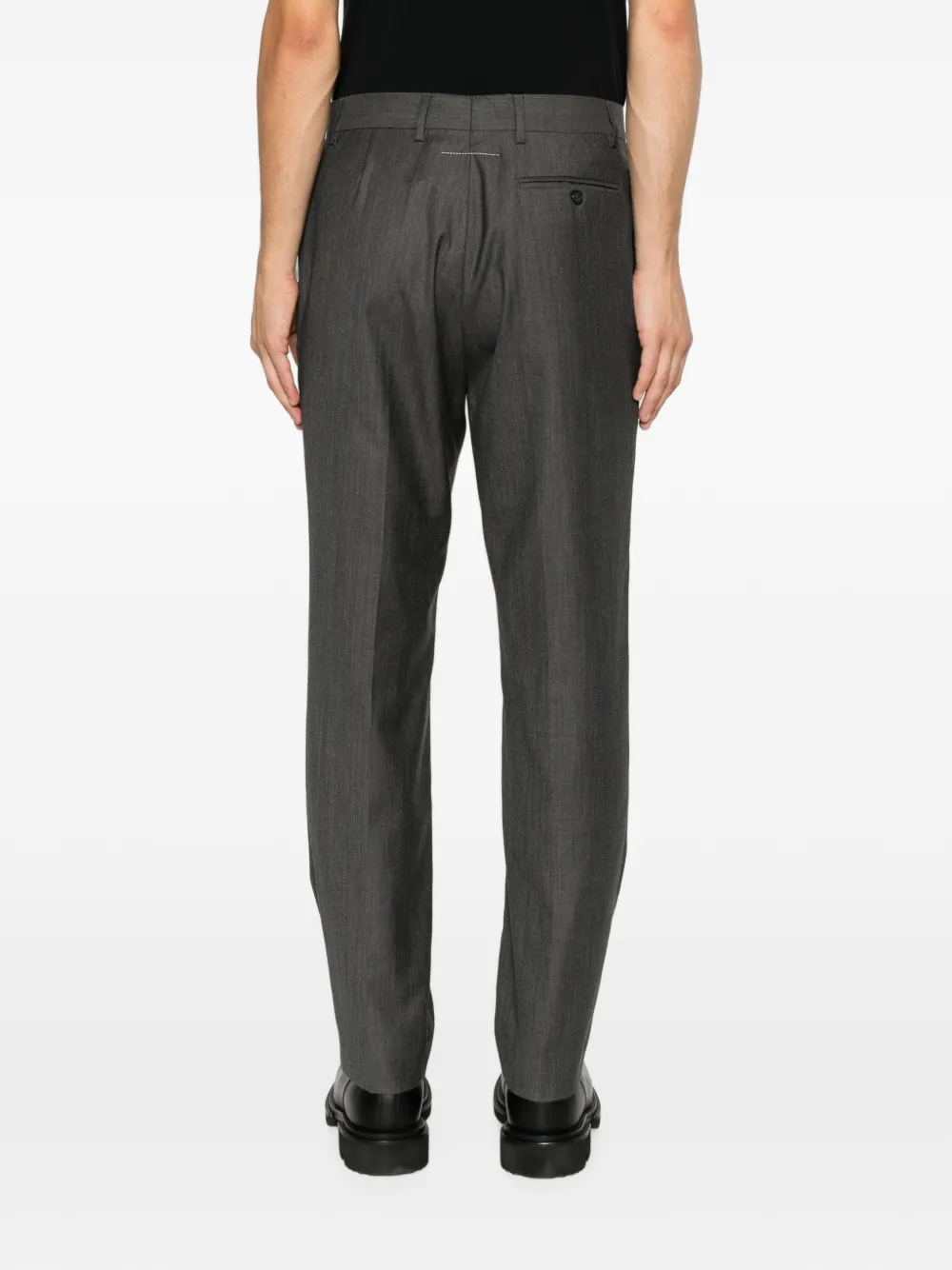 MM6 Maison Margiela Geplooide broek Grijs