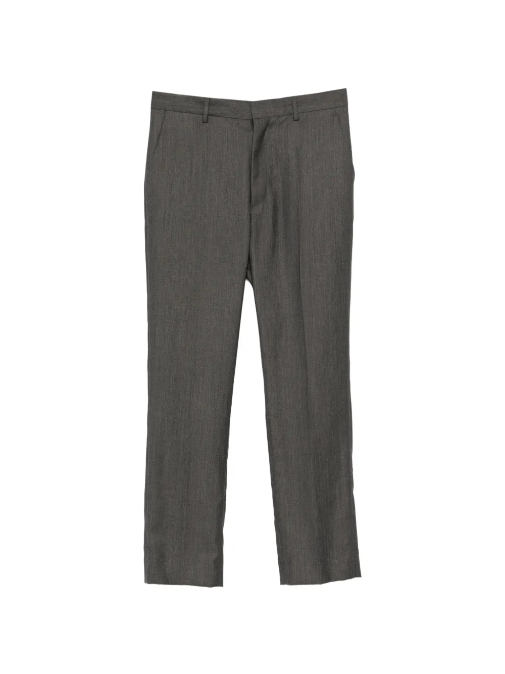 MM6 Maison Margiela pressed-crease trousers - Grau