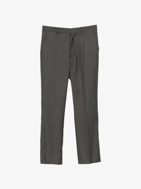 MM6 Maison Margiela pantalon à plis marqués