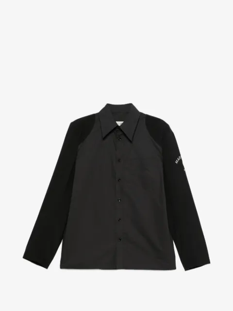 MM6 Maison Margiela logo-print overshirt