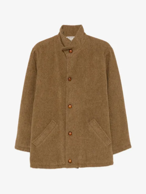 A.N.G.E.L.O. Vintage Cult abrigo con botones y cuello alto 1970