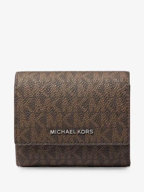 Michael Kors cartera Hudson con logo estampado