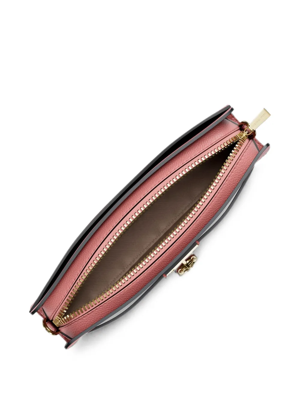 Michael Kors Extra kleine Hamilton Moderne crossbodytas met hangslot Roze
