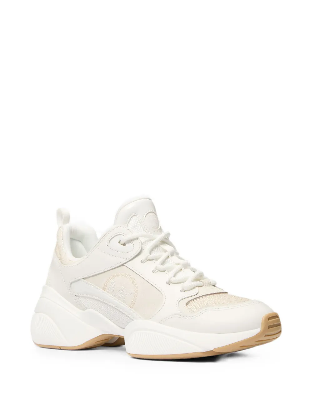 Michael Kors Bowie panelled sneakers Wit