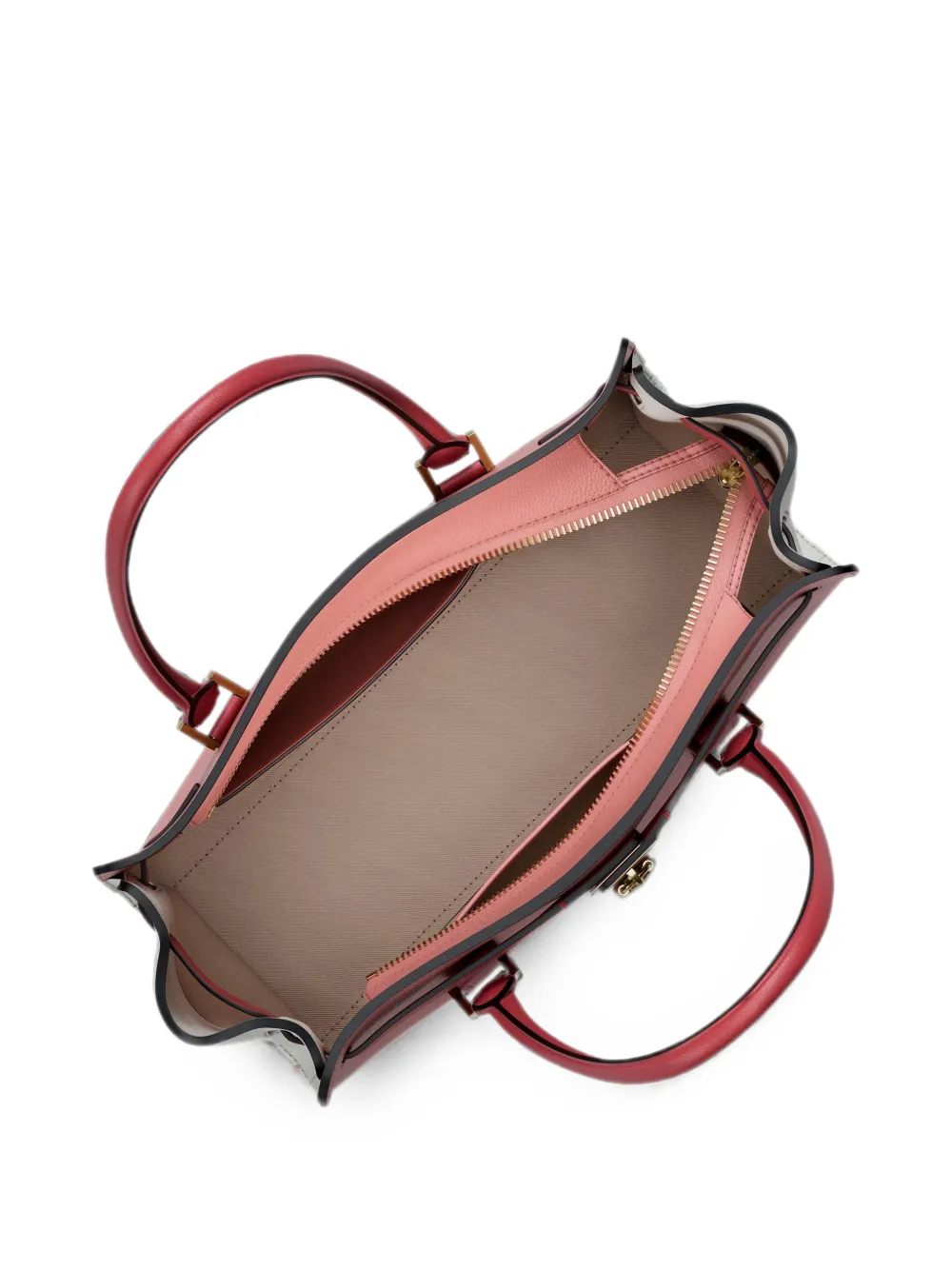 Michael Kors Kleine Hamilton Moderne leren shopper Roze