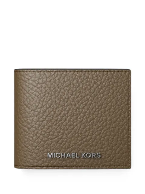 Michael Kors Hudson logo-plaque billfold wallet