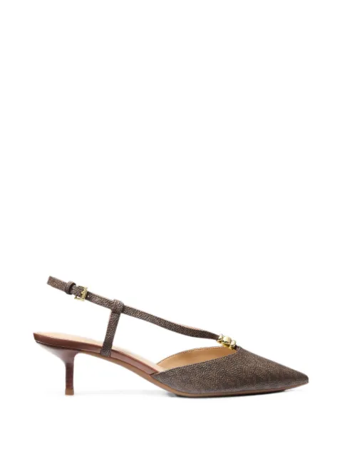 Michael Kors Cherie logo-print pumps