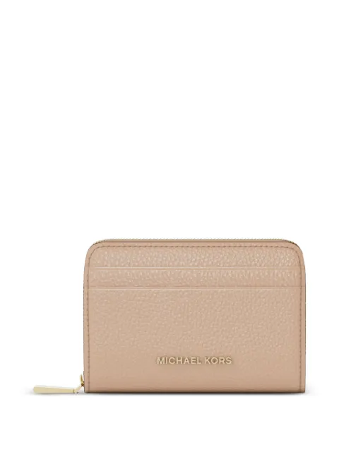 Michael Kors Jet Set 卵石纹皮质小号卡夹