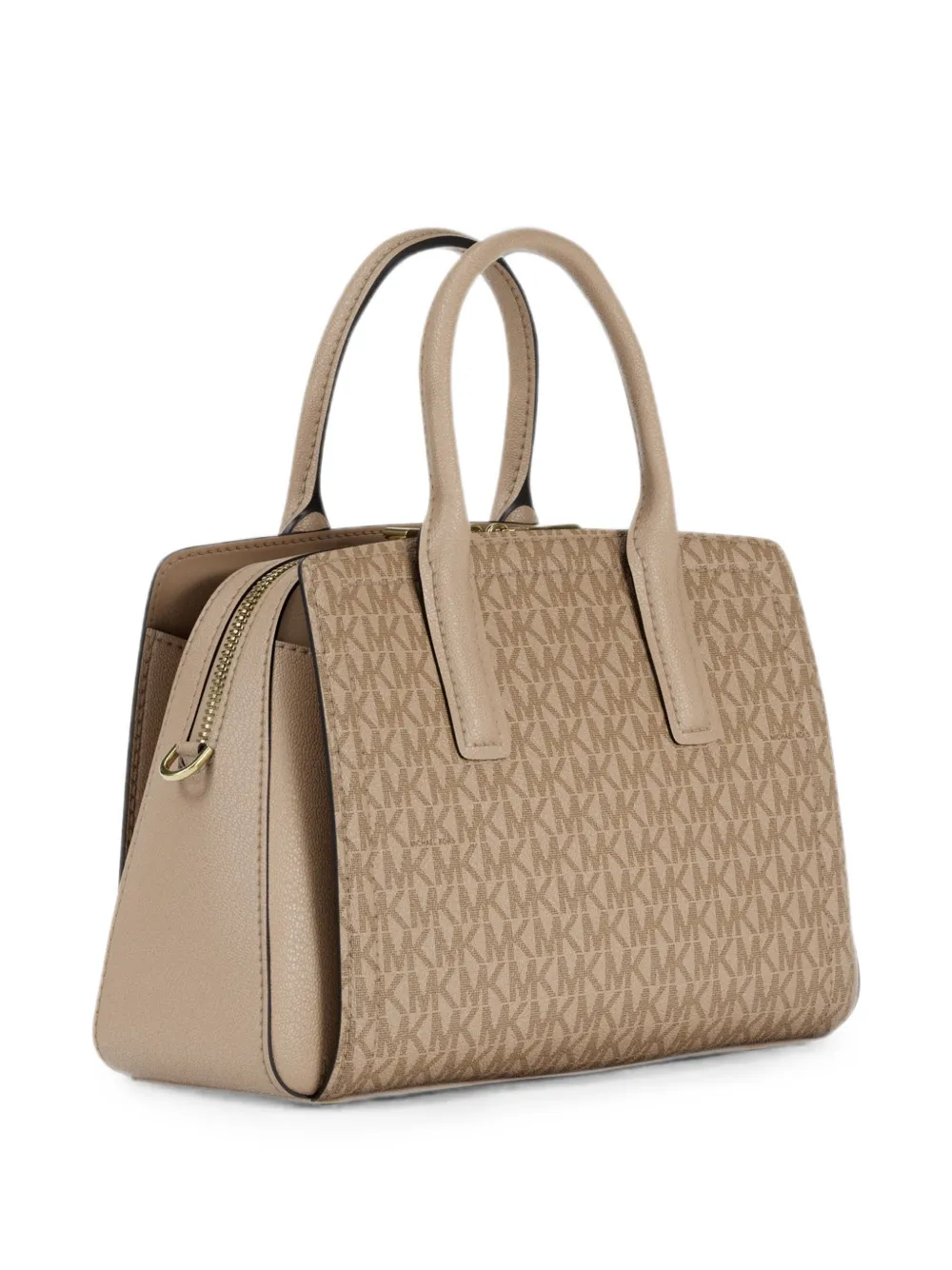 Michael Kors Kleine Laila shopper met logoprint Beige
