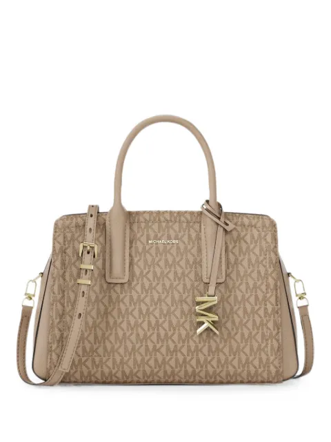 Michael Kors Laila small signature logo satchel