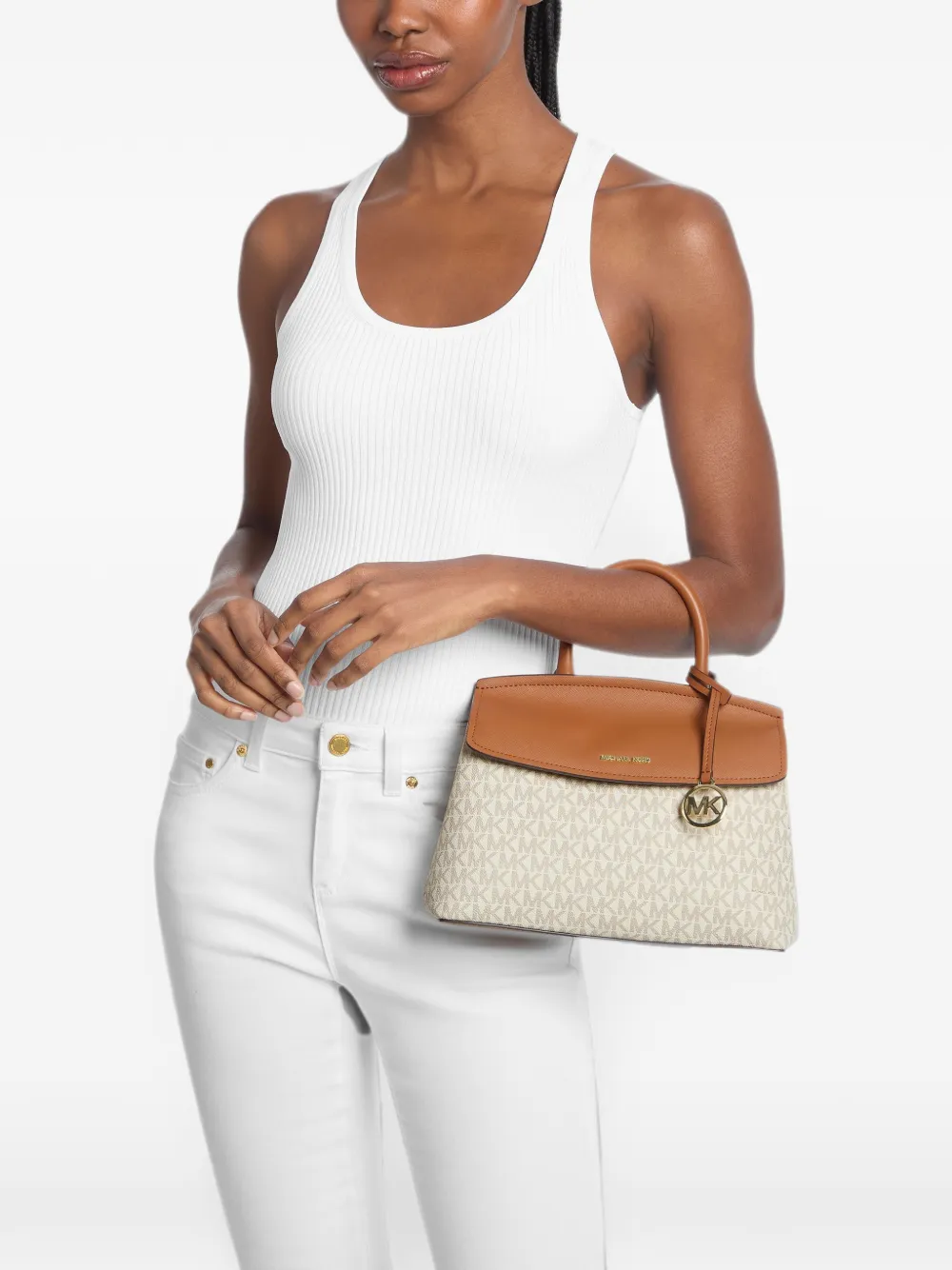 Michael Kors Kleine Landry tas Beige