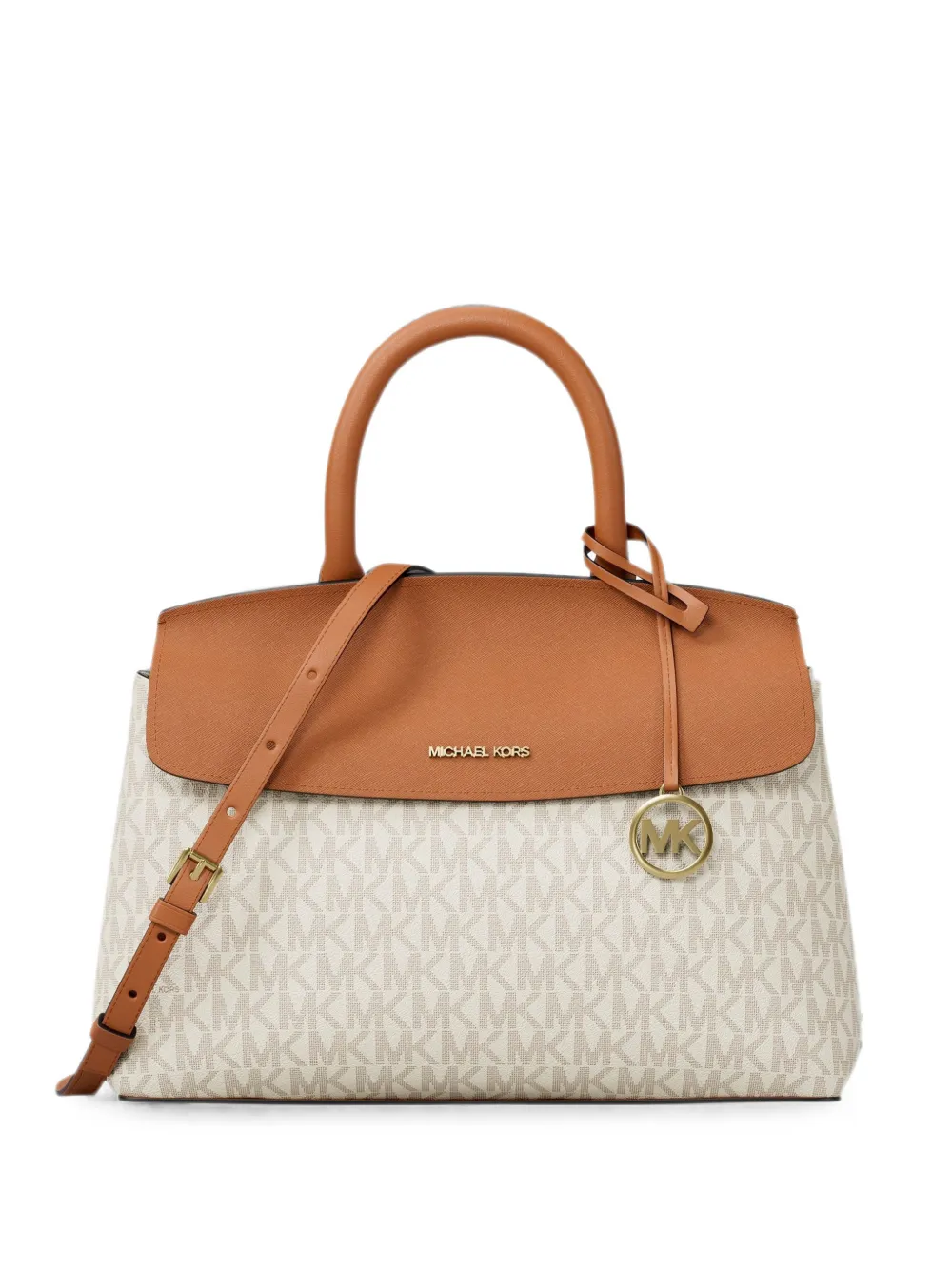 Michael Kors small Landry satchel bag - Toni neutri