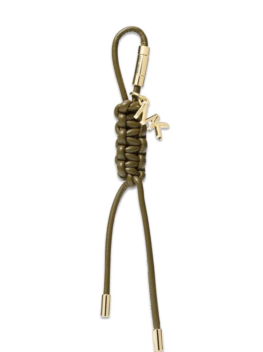 Michael Kors Geflochtener Taschenanhänger - Grün