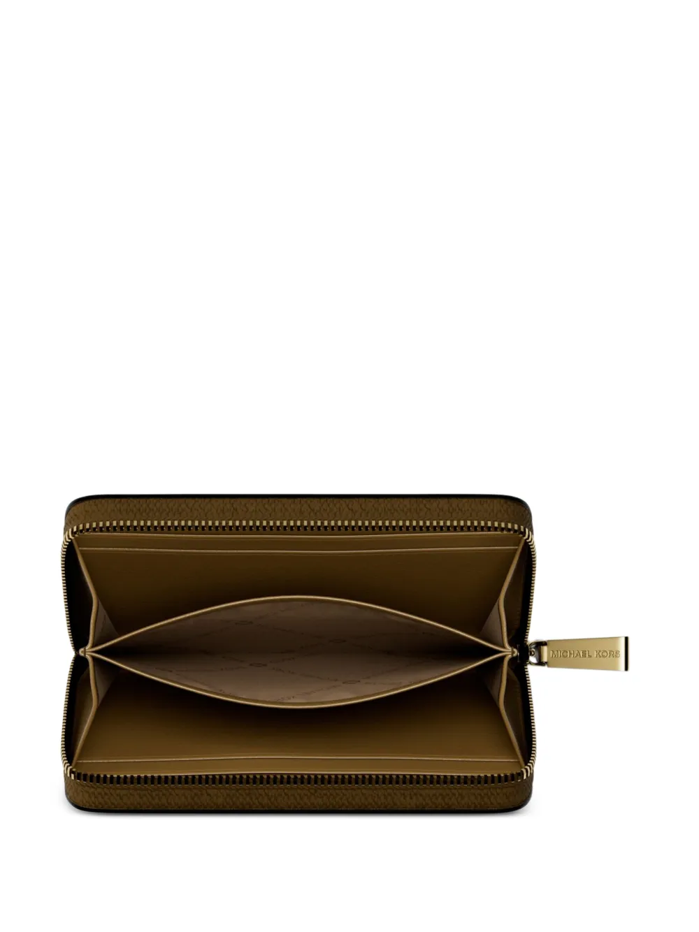 Michael Kors Portemonnee met monogramprint Bruin