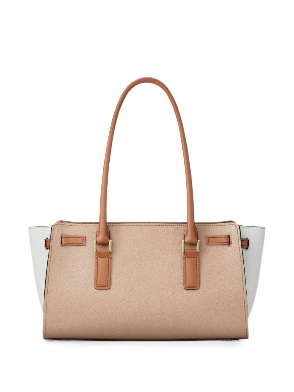 Michael Kors Kleine Hamilton Moderne shopper met slothanger Beige