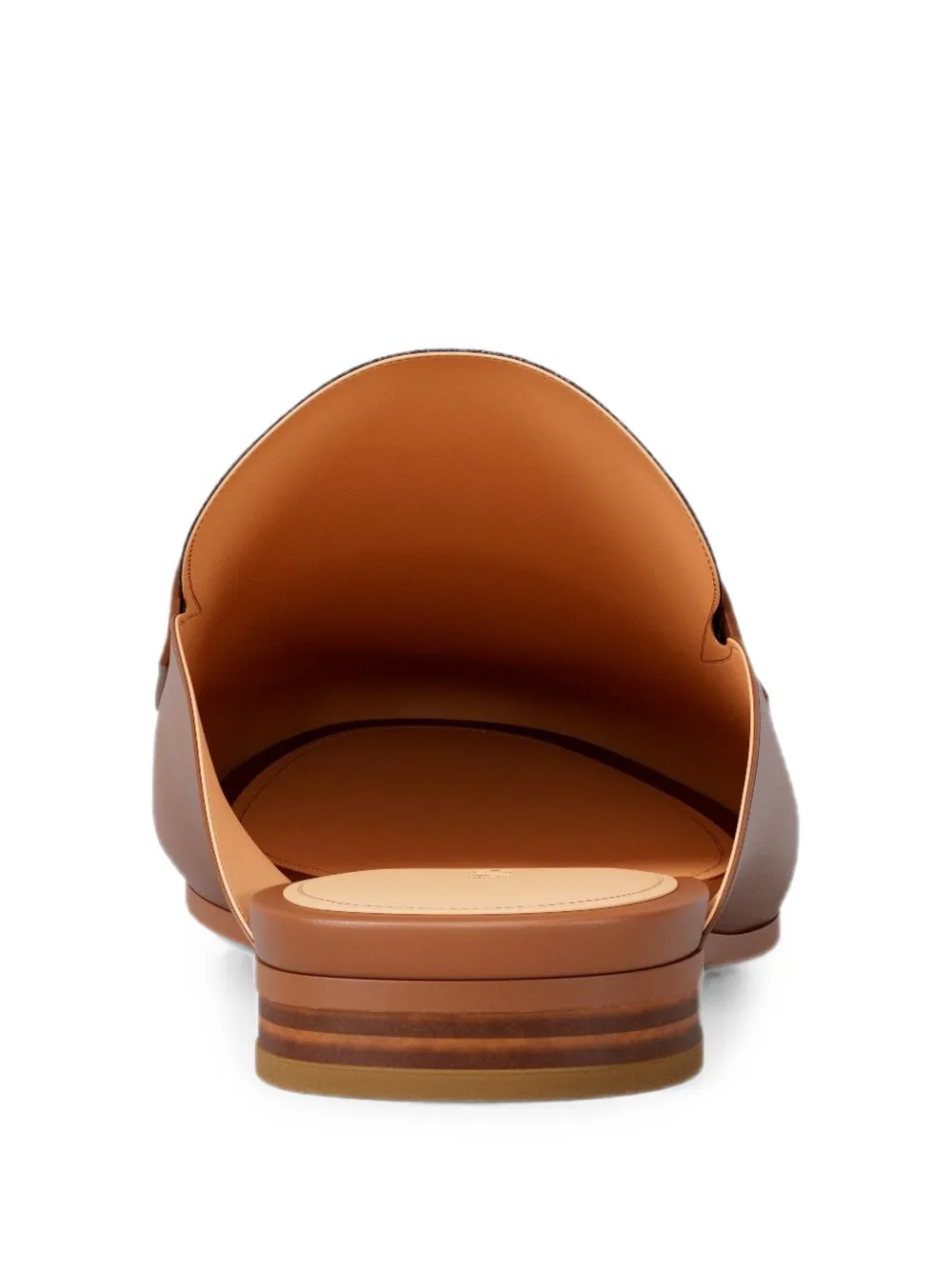 Michael Kors Mckenzie logo-plaque leather mules Bruin