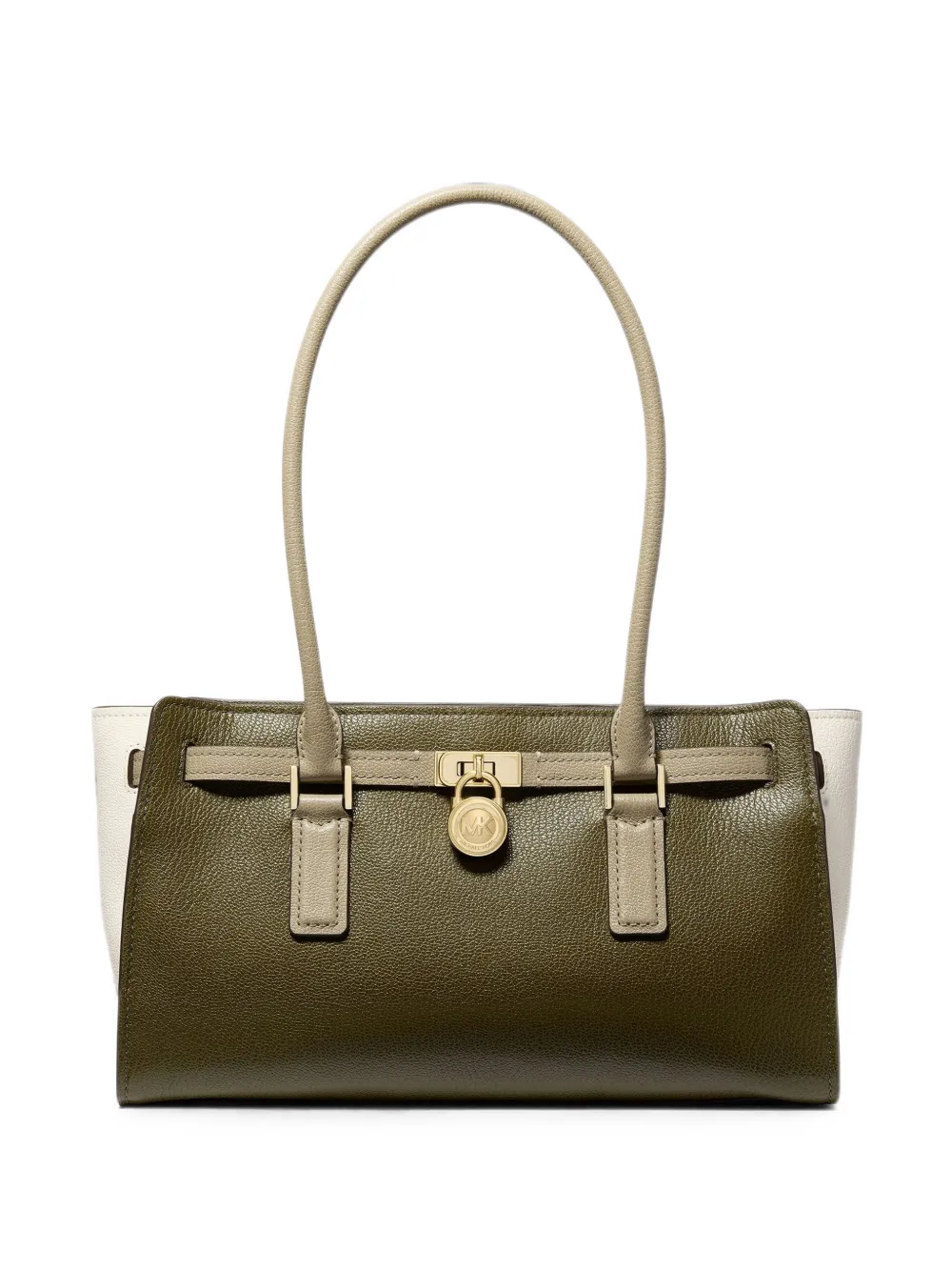 Michael Kors small Hamilton Moderne padlock-detail tote bag - Grün