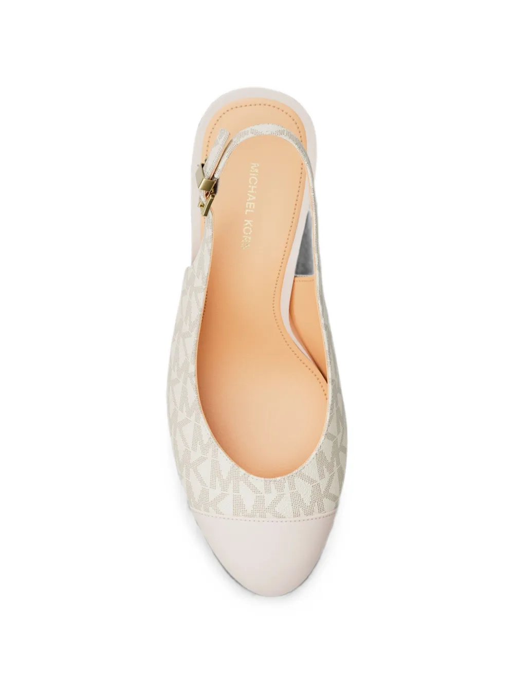 Michael Kors Piper Flex logo-print pumps Wit