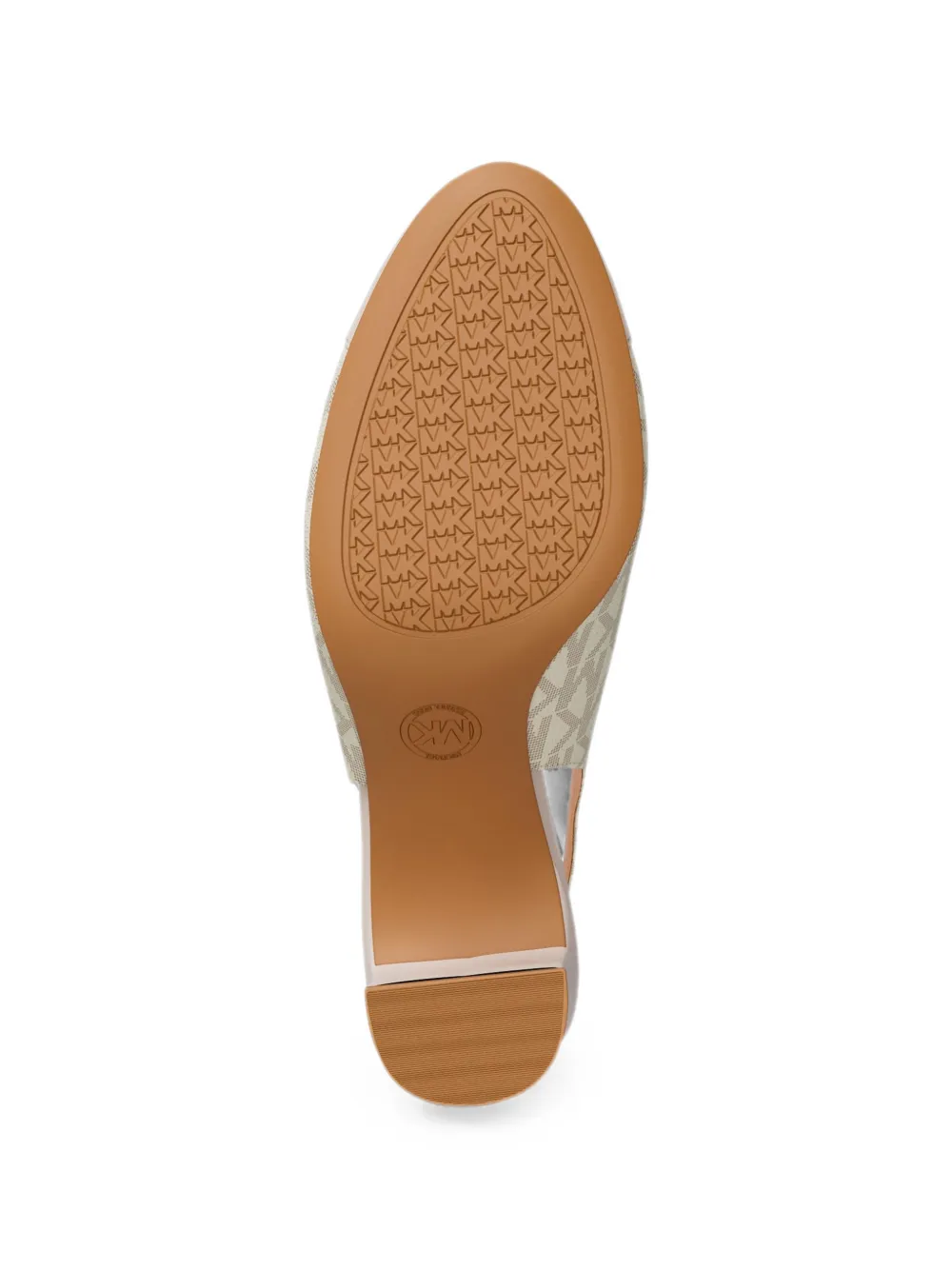 Michael Kors Piper Flex logo-print pumps Wit