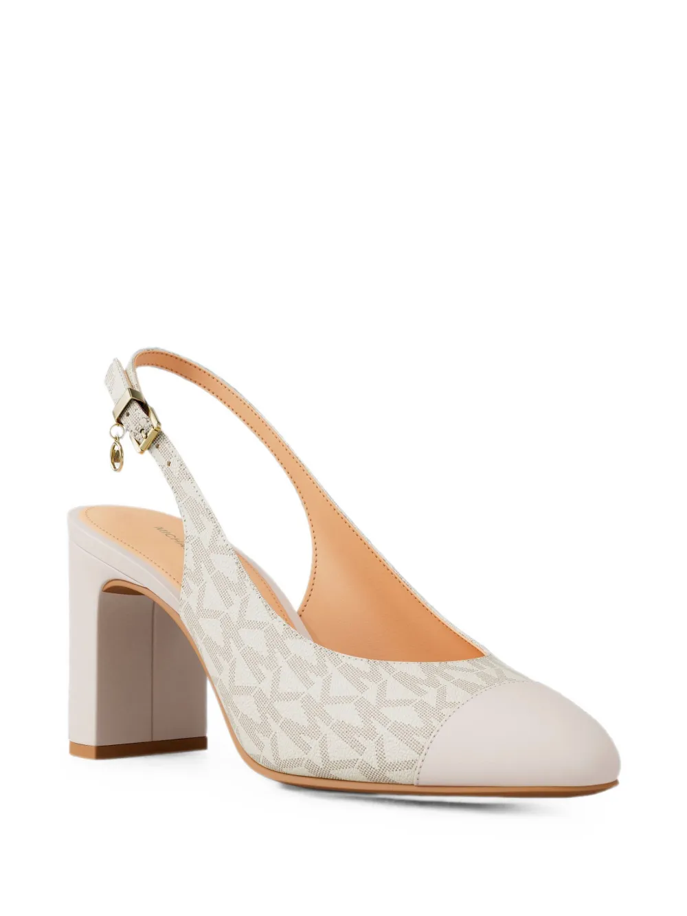 Michael Kors Piper Flex logo-print pumps Wit
