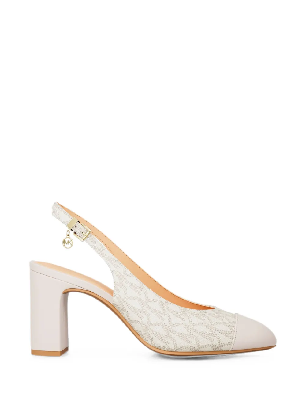 Michael Kors Piper Flex logo-print pumps Wit