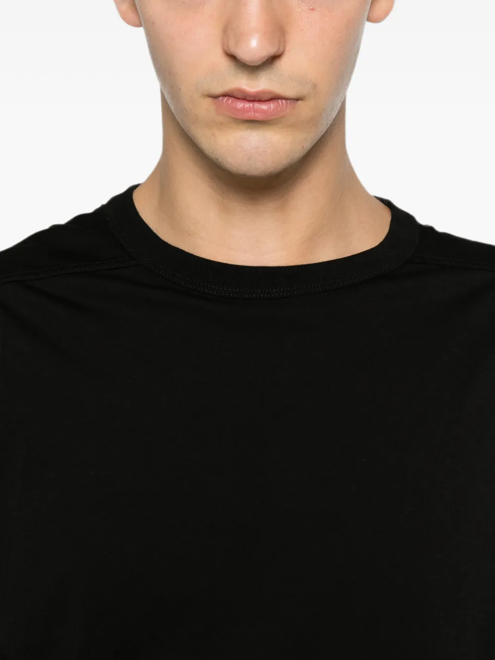 Rick Owens T-shirt met ronde hals Zwart