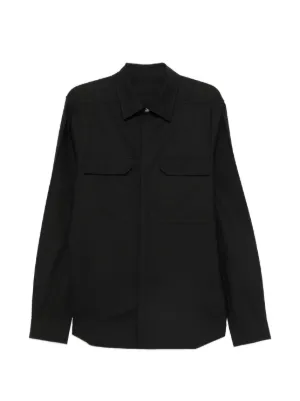 Rick Owens ロングスリーブ シャツ | ブラック | FARFETCH JP