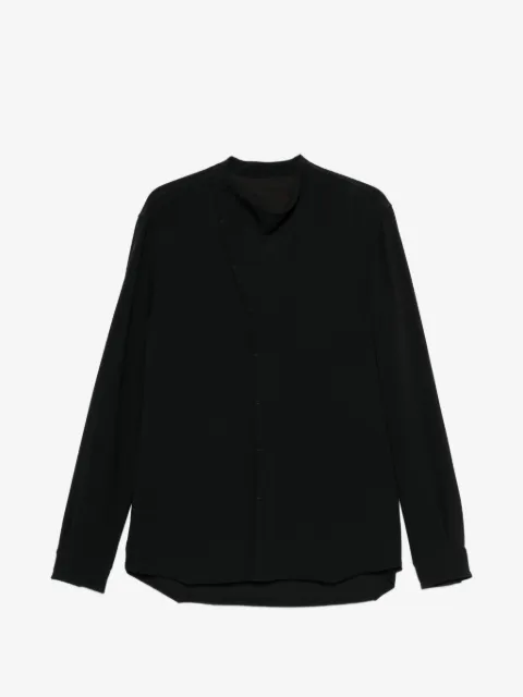 Rick Owens Island Hemd mit asymmetrischem Kragen