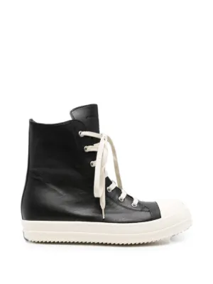 Rick Owens DRKSHDW Megalace® high-top Sneakers | Black | FARFETCH ZA