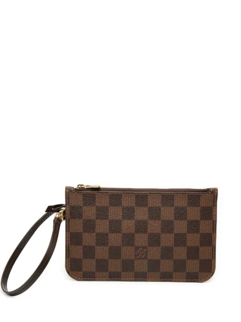 Louis Vuitton Pre-Owned 2018 Damier Ebene Neverfull MM pouch