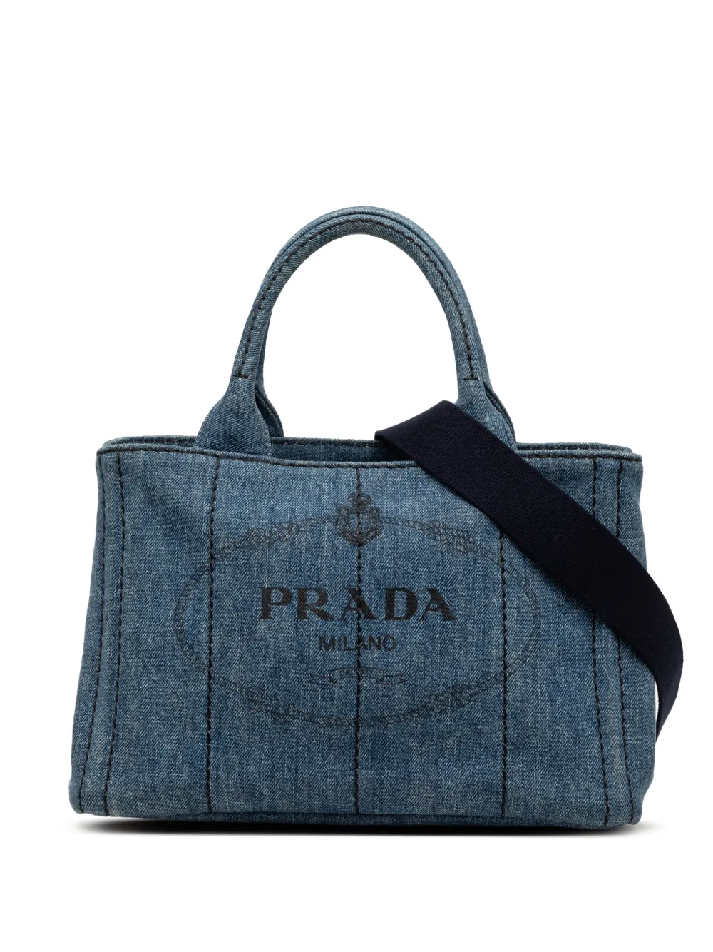 楽天市場】PRADA カナパ デニムの通販