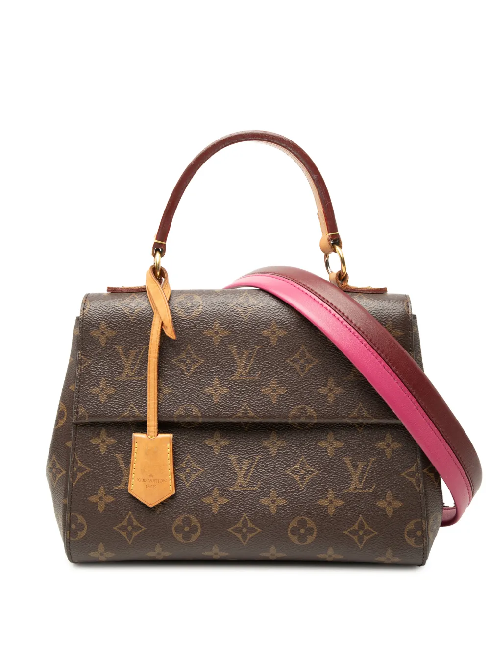 Louis Vuitton Pre-Owned 2018 Monogram Cluny BB satchel - Brown