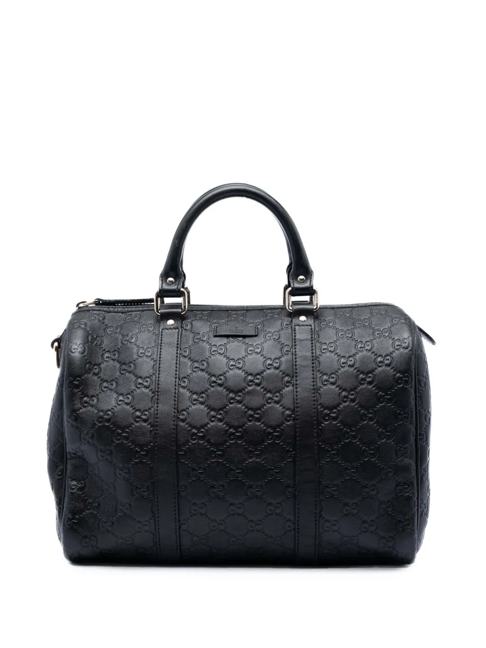 Gucci Pre-Owned Borsa Joy Boston Guccissima media 2016-2026 - Nero