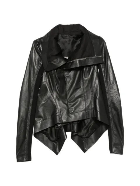 Rick Owens long-sleeves leather jacket