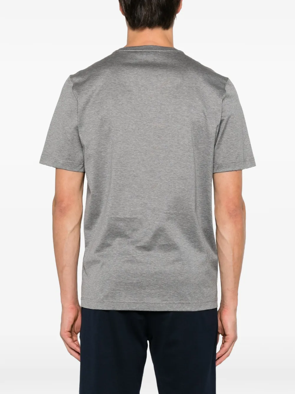 Gran Sasso T-shirt met ronde hals Grijs
