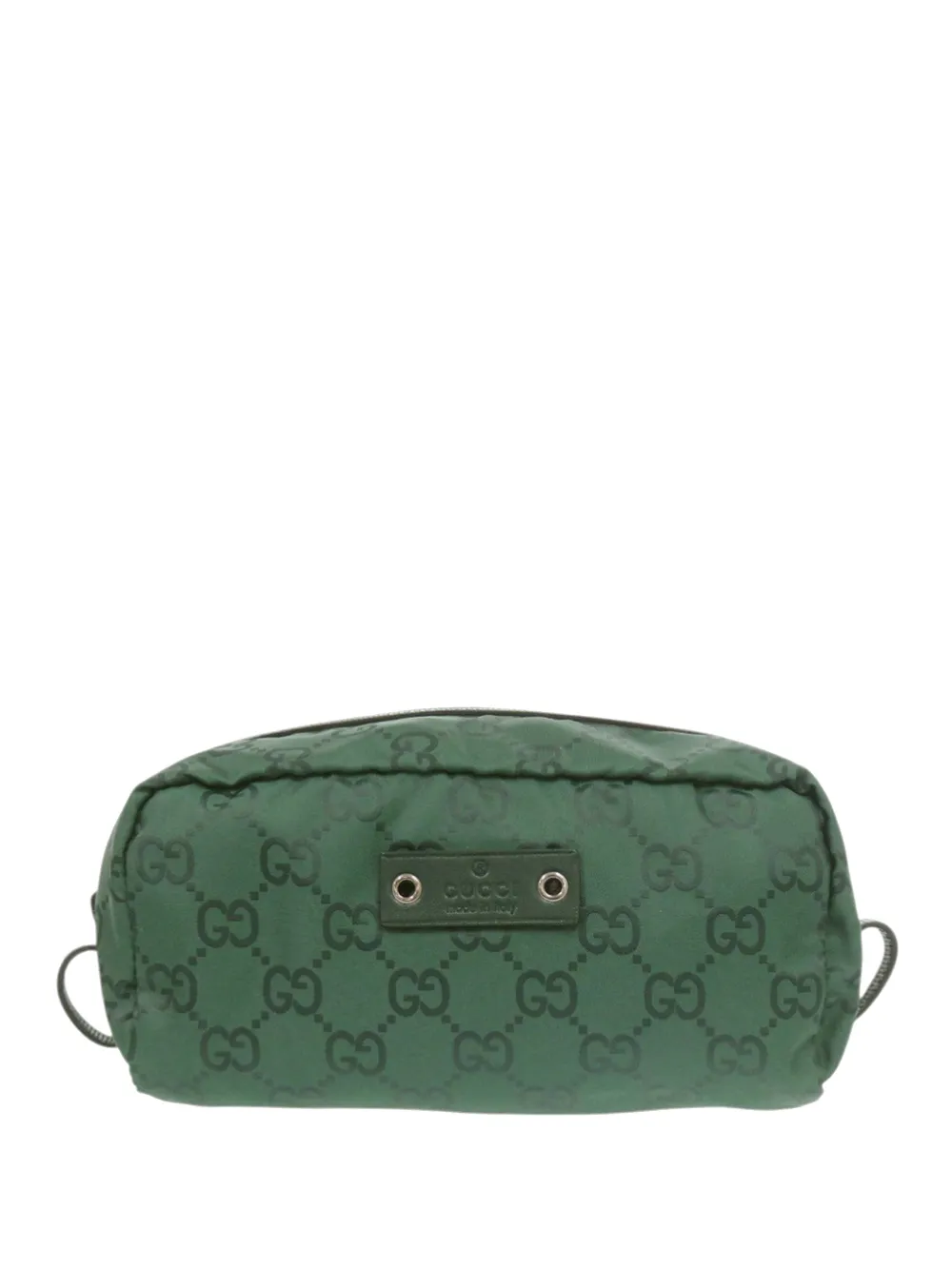 Gucci Pre-Owned Trousse make up GG 2016-2026 - Verde